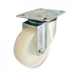 100mm Solid Nylon Wheel Caster 341WNR100P62